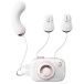 SVAKOM - Miss Alberta Camera APP Suction Massager w Nipple Clips - White photo