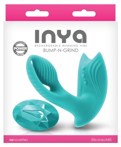 NS Novelties - Bump-N-Grind Warming Vibe - Aqua photo
