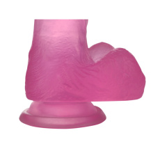 Lovetoy - 7" Jelly Realistic Dildo - Pink photo