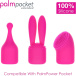 Palmpower - PalmPocket 3 Silicone Massage Heads - Pink photo-3