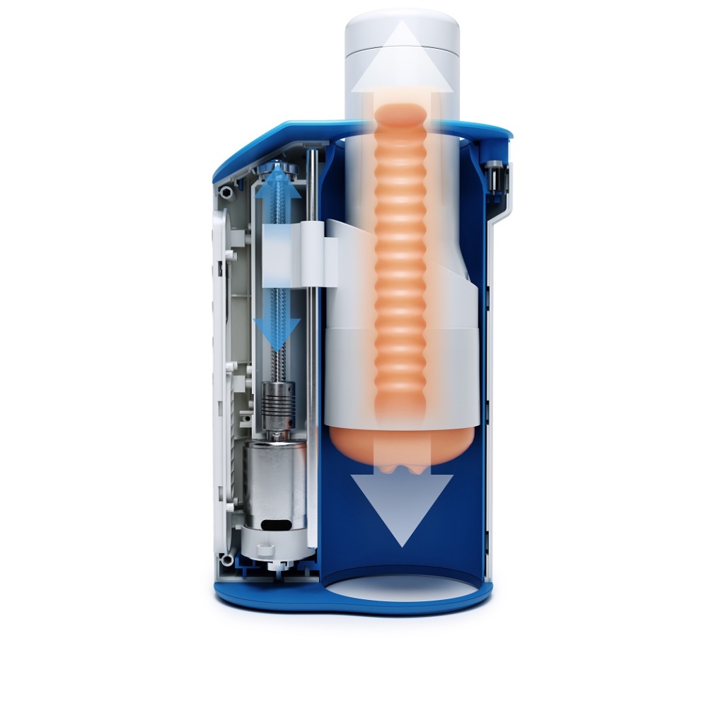 This blowjob machines were trained using AI to give you a bi... Autoblow - AI Ultra Masturbator - White photo-2