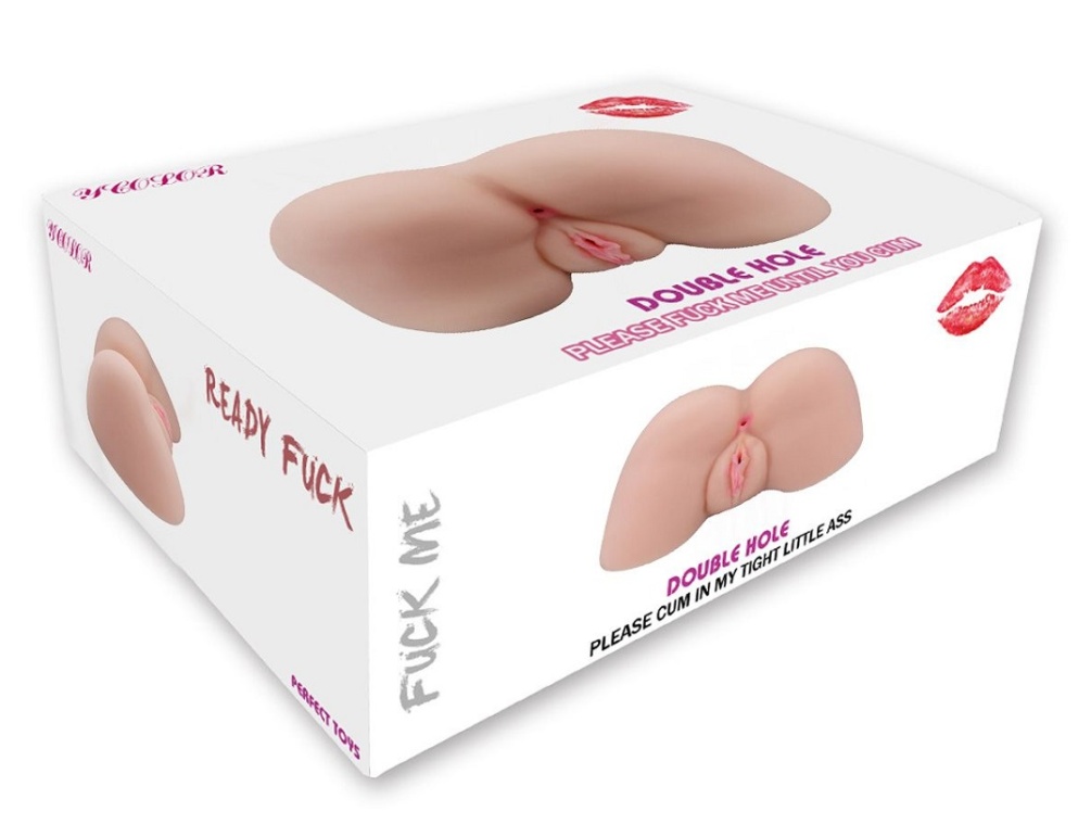 This Double Hole Masturbator will take you to seventh heaven... Perfect Toys - Ready Fuck #3 Double Hole Masturbator M photo-8