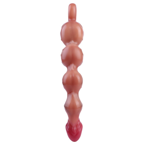 FAAK - Soul Vibro Anal Beads - Flesh 照片