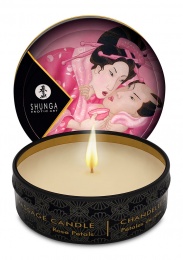 shunga - 催情玫瑰按摩蠟燭 - 30ml 照片