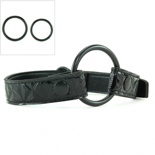 NS Novelties - O-Ring Mouth Gag - Black photo