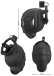 Black Velvets - Cock & Ball Chastity Cage - Black photo-10