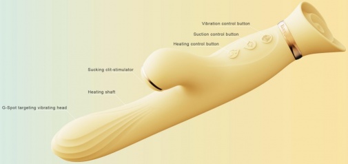 Zalo - Rose Vibrator - Lemon Yellow photo