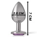 Intense - Metal Gem Plug S - Purple  photo-4