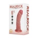 RealRock - 6" Vibro Curve Dildo - Caramel photo-7