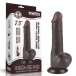 Lovetoy - 7.5" Sliding Skin Dildo 13.2cm - Brown photo-13