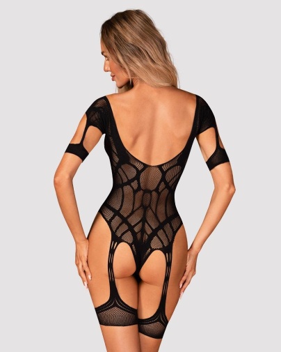 Obsessive - Bodystocking G334 - Black - S/M/L photo