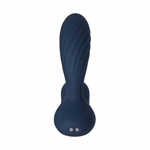 SVAKOM - Vick Neo 2 Interactive Heating Prostate Vibrator - Navy Blue photo
