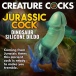 Creature Cocks  - 侏羅紀恐龍假陽具 - 綠色/藍色 照片-3