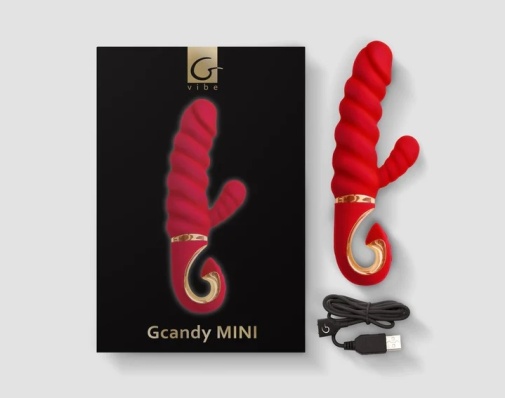 Gvibe - Gcandy Mini G點震動棒 - 珊瑚紅色 照片