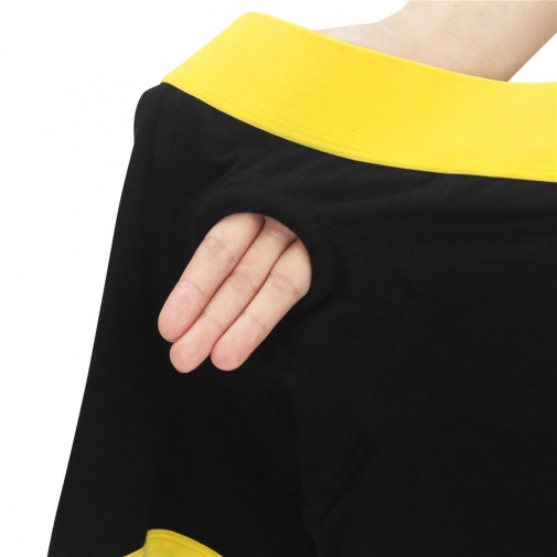 Lovetoy - Horny Strapon Shorts - Black - M/L photo