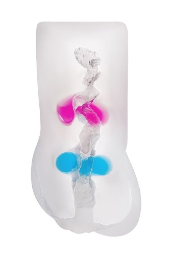 Juicy Pussy - Crystal Wave 自慰器 - 透明 照片