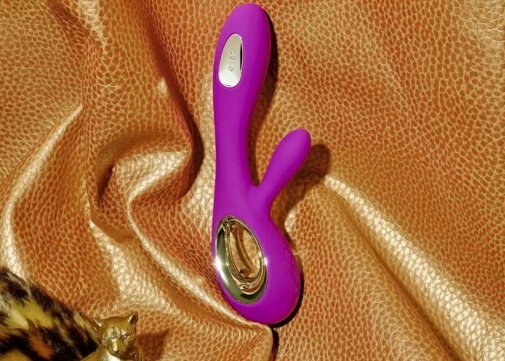 Lelo - Soraya Wave G點&陰蒂兔仔按摩棒 - 深玫瑰色 照片