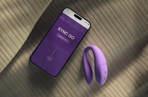 We-Vibe - Sync Go 情侣共用震动器 - 浅紫色 照片