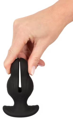 ANOS - E-Stim Power Expander Vibro Plug - Black photo