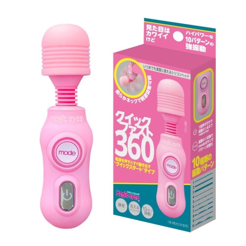 Magic Eyes - Quickfast 360 Massager - Pink photo
