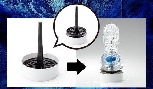 Tenga - AERO Cobalt Ring Masturbator photo