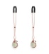 NS Novelties - Bound G1 Pearl Nipple Clamps - Gold photo