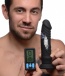 Zeus Electrosex - E-Stim Pro 5X 遥控电击震动仿真阳具 - 黑色 照片-3