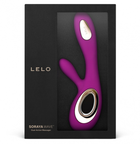 Lelo - Soraya Wave G點&陰蒂兔仔按摩棒 - 深玫瑰色 照片