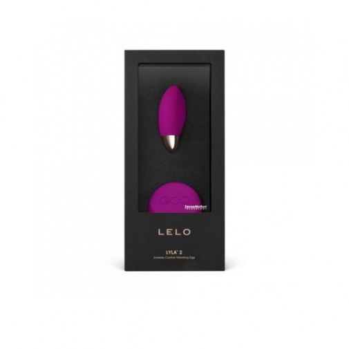 Lelo - Lyla 2 遙控子彈按摩器 - 深玫瑰色 照片