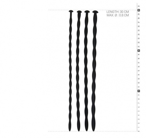 Sinner Gear - Silicone Dilator Set Medium - Black photo