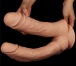 Lovetoy - 12" 巨型双头仿真阳具 - 肉色 照片-5