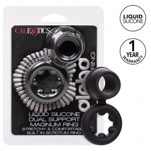 CEN - Alpha Dual Magnum Ring - Black photo