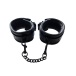 Rouge - Leather Padded Ankle Cuffs - Total Black photo