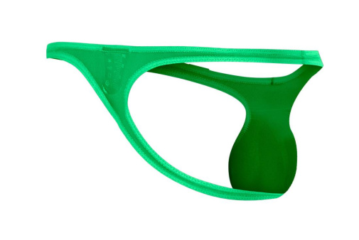 Cut4men - Glow Mesh Micro Thong - Green - S photo