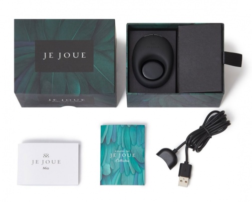 Je Joue - Mio 震动阴茎环 - 黑色 照片