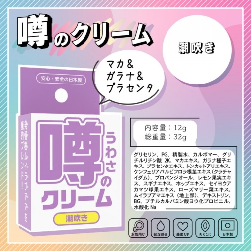 SSI - Absolute Orgasm Squirt Woman Cream - 12g photo