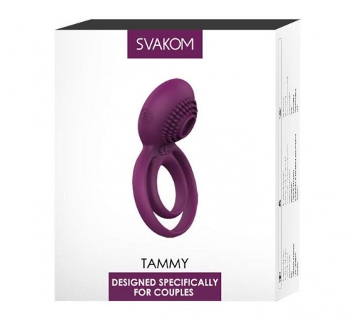 SVAKOM - Tammy 震动环 - 紫色 照片