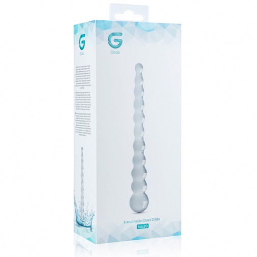 This glass dildo is an indispensable toy in every nightstand... Gildo - Glass Dildo No. 20 - Clear photo