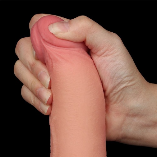 Lovetoy - 8.5" 带包皮仿真阳具 - 肉色 照片