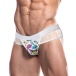 Cut4men - Mixed MiamiInk Jockstrap - White - M photo