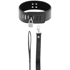Darkness - Collar w Leash - Black photo