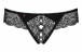 Obsessive - Miamor Crothchless Thong - Black - XXL photo-10