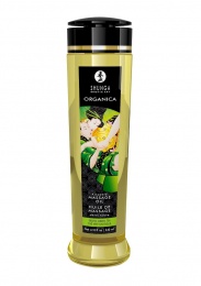 Shunga - Organica Kissable Massage Oil Green Tea - 240ml photo