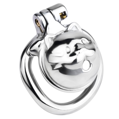FAAK - Cat Chastity Cage - Silver 照片