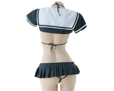 Costume Garden - GB-528 水手造型内衣套装 中码 - 灰色 照片