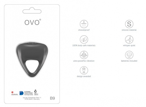 Ovo - B9 震动环 - 灰色 照片