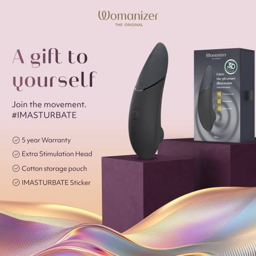 Womanizer - Next 阴蒂吸啜器 - 黑色 照片
