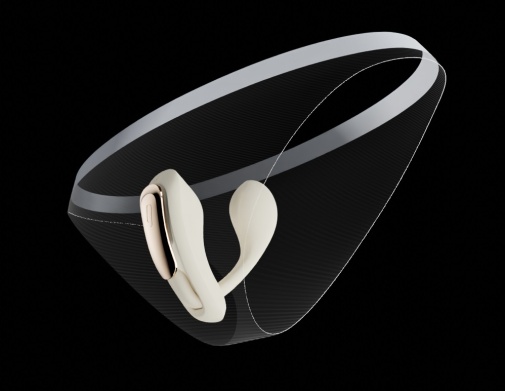 Qingnan - Wearable Vibrator #6 - Beige photo