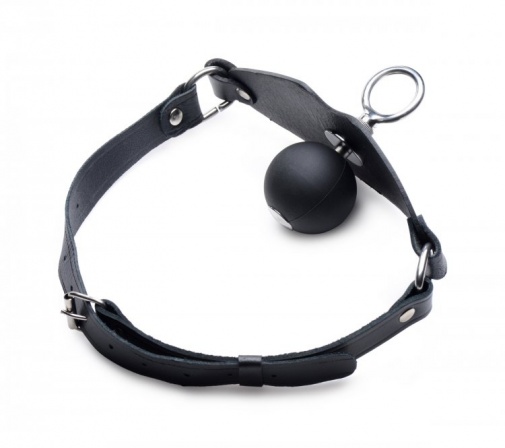 Strict - Eyelet Ball Gag - Black photo