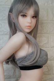 Phoebe 迷你動漫妖精巨乳蘿莉 F罩杯靈活骨架  超柔軟矽膠仿真性愛娃娃 80cm 照片